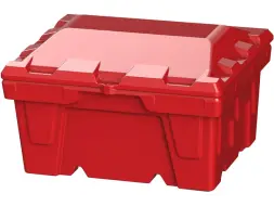 Контейнер для песка морозостойкий мм, 250 л, красный