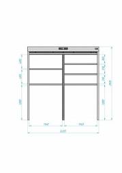Роллетный шкаф ROLL-BOX SIMPLE Plus 24.05.23.V2-1