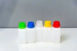 Флакон пластиковый квадратный (PP), 100 мл