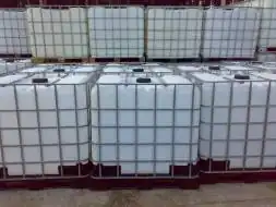 Еврокуб (IBC-контейнер) с краном на деревянном поддоне, 1000 л, белый [10090001]