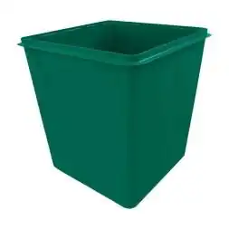 Контейнер мусорный металлический для ТБО/ТКО без крышки, 750 л (0.75 м³), зеленый [NL075G]