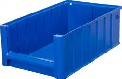 Лоток (контейнер) полочный для мелких деталей и компонентов SK, 400х234х140 мм, синий [SK 4214]