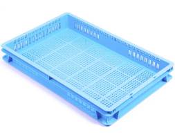 Пластиковый лоток 600х400х75 перфорированный