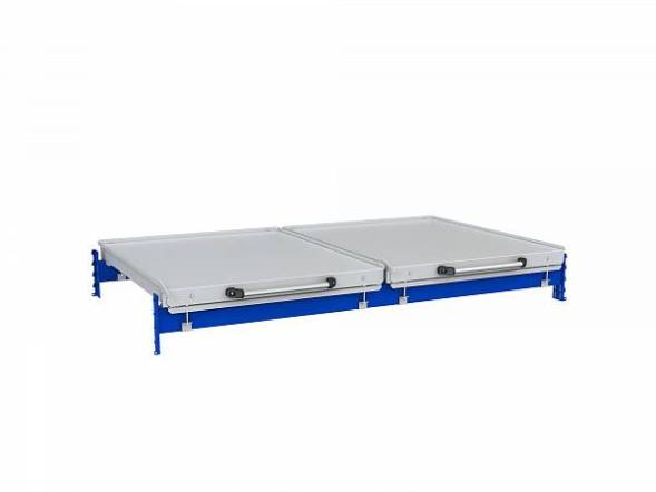 Ярус хранения с выкатными платформами ДВК S-HEAVY 500/1800