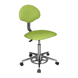 Кресло с ножным подъемом КР12 (обивка) светло-зеленое [10703]