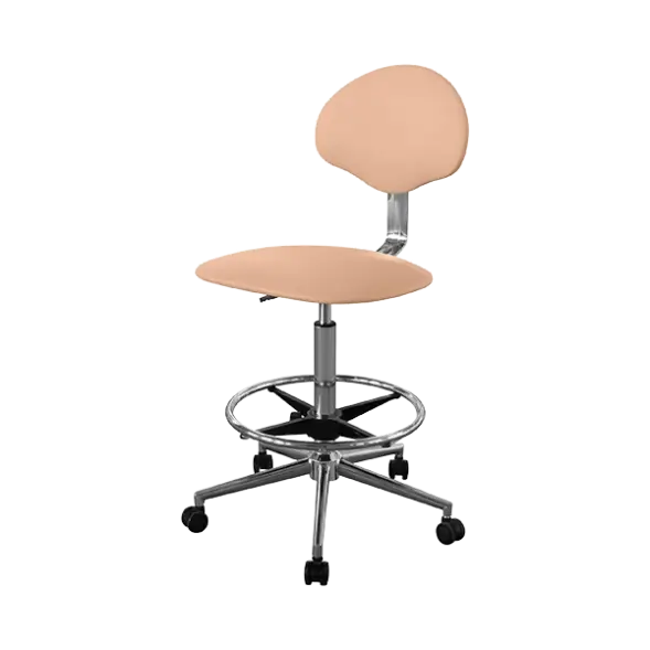 Кресло высокое медицинское КР12-В (обивка) бежевое [10706]