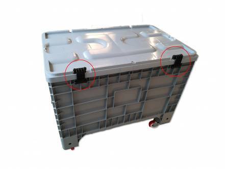 Петля для крышки контейнера пластикового 11.605