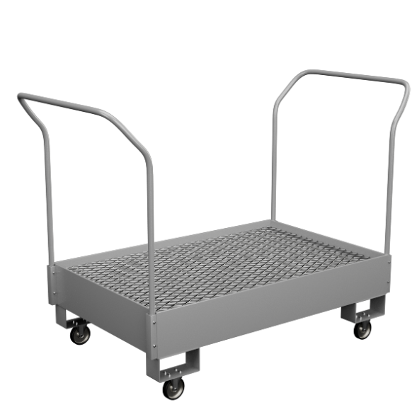 Поддон для хранения 2 бочек на колесах ПВЛ [12208]