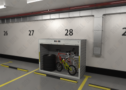 Шкаф в паркинг ROLL‑BOX BUDGET S-0