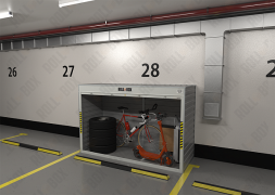 Шкаф в паркинг ROLL‑BOX BUDGET M-0