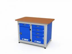 Верстак ДВК с 2 тумбами COMBAT 2204.1310