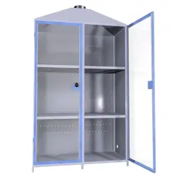 Шкаф для аккумуляторов ШМА-02-02 1000x600x1690 мм Синий