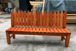 Скамейка для детских площадок «Палитра» 1,8 м (разноцветная)