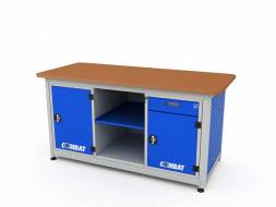 Верстак ДВК с 2 тумбами COMBAT 2102.1830