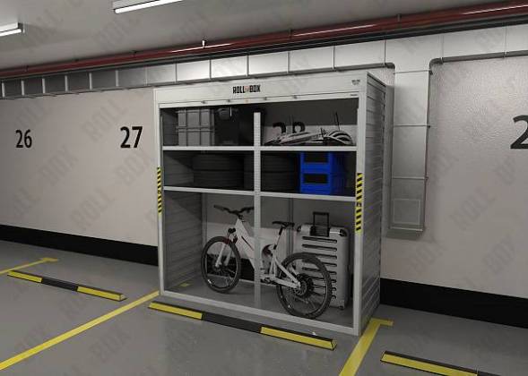 Шкаф в паркинг ROLL‑BOX IN STOCK M-1