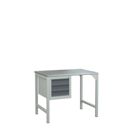 Верстак 1000 с подвесной тумбой с 3 ящиками [17222]