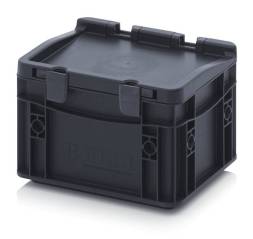 Евроконтейнер пластиковый ESD ED 21512 HG, 20x15x13,5 см