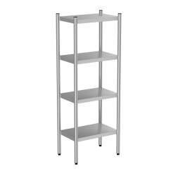 Стеллаж кухонный из нержавеющей стали 1600x600 [13922]