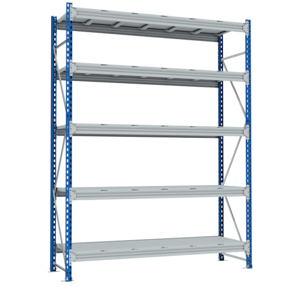 Стеллаж среднегрузовой SGR 2500х1800х800 [14722]
