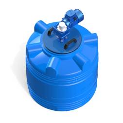 Емкость V 200 литров с лопастной мешалкой