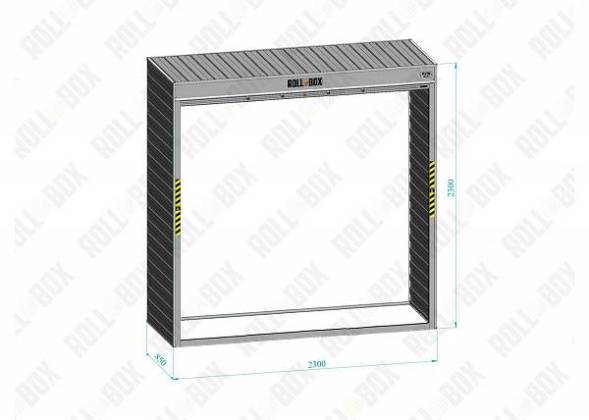 Шкаф в паркинг ROLL‑BOX IN STOCK M