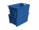 Ящик пластиковый поворотно-вкладываемый универсальный, 600х400х300 мм, синий [12.480.PE.61 (KD6430.1)]