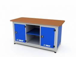 Верстак ДВК с 2 тумбами COMBAT 2101.1830