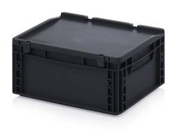 Евроконтейнер пластиковый ESD ED 43/17 HG, 40x30x18,5 см