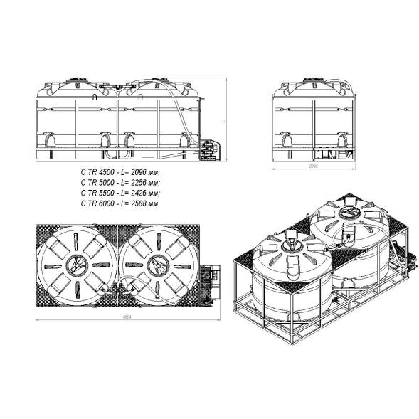Комплекс насосный 817л/мин для КАС BПО2 G2