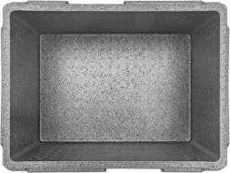 Термобокс пенополипропиленовый с крышкой STP Light, 400х300х220 мм, 14 л, 30 кг/м3