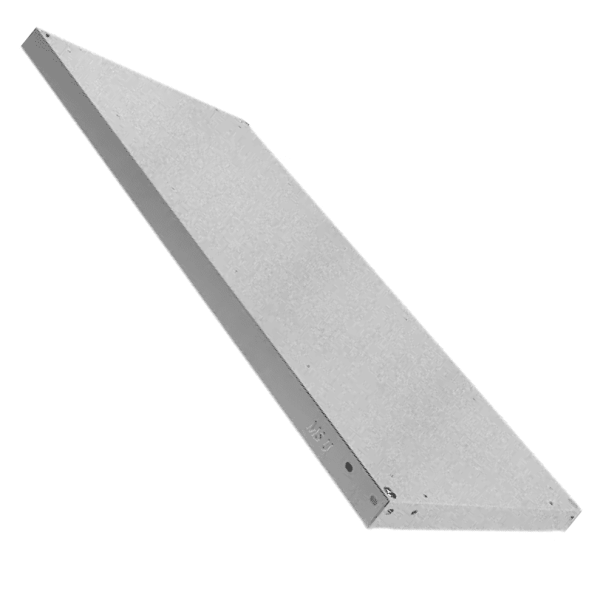 Полка металлическая для стеллажей Практик MS U 70х100, 700x1000 мм, серебристый [S24799301858]