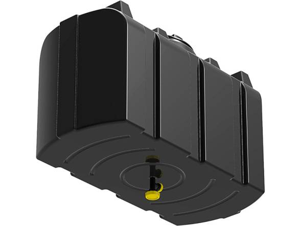 Бак пластиковый для летнего душа, 200 л, черный [Бак R 200]