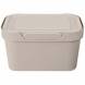Ящик с крышкой универсальный Luxe, 1,9л, светло-бежевый