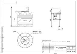 Емкость V 200 литров с пропеллерной мешалкой