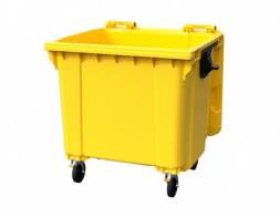 Контейнер пластиковый для мусора (ТБО/ТКО), 1100 л