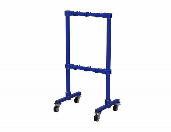 Стеллаж ДВК для строп передвижной 1000