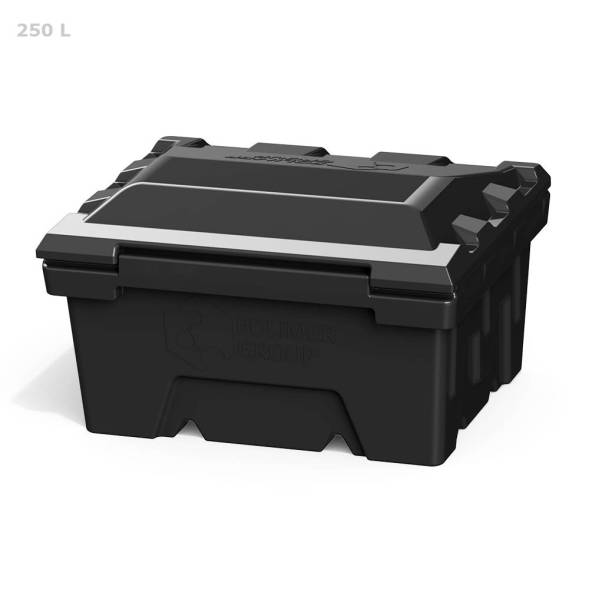 Ящик для ветоши 250 литров черный