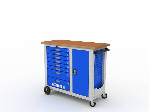 Верстак ДВК мобильный LOGITEX 08 XS