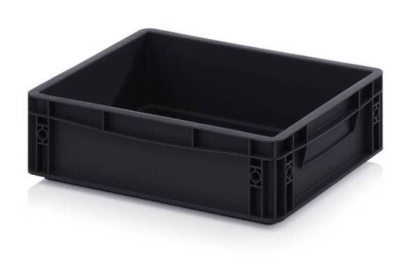 Евроконтейнер пластиковый ESD EG 43/12 HG, 40x30x12 см