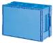 Евроконтейнер складной пластиковый AUER F-KLT 6410, 600×400×280 мм, синий