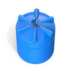 Емкость V 5000 литров с турбинной мешалкой