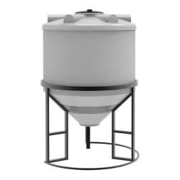 Емкость ФМ 1000л белая в обрешетке New