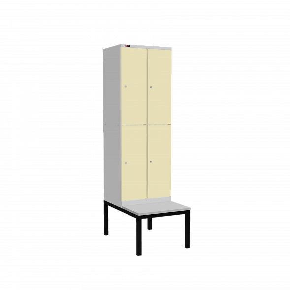 Шкаф ДиКом УНО-322(RAL 7038+RAL 1015) [ ER-00031363 ]