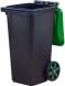 Пластиковый мусорный контейнер, 60 литров