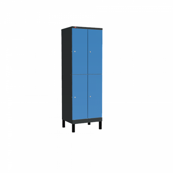 Шкаф ДиКом УНО-322 (RAL 7016+RAL 5012) [ ER-00031313 ]
