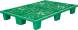 Паллет (поддон) пластиковый перфорированный вкладываемый на 9-х ножках, 1200x800х160 мм, зеленый [1200800160-02]