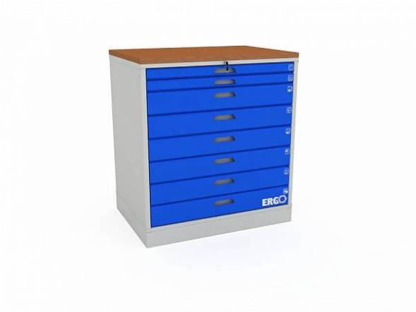 Тумба инструментальная ДВК ERGO XL 08.2