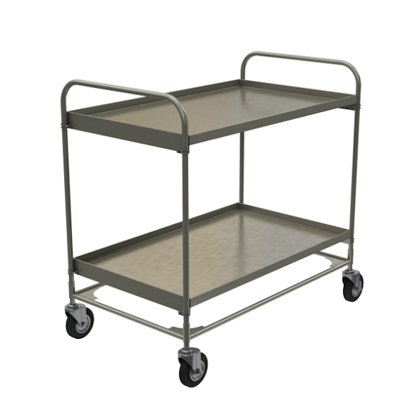 Медицинская тележка из нержавеющей стали СТ НЖ 3 [16166]