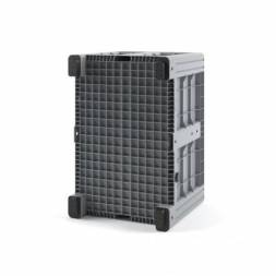 Крупногабаритный сплошной пластиковый контейнер на ножках IBOX, 1200х800x800 мм, серый [11.602F.92.PE.C10]