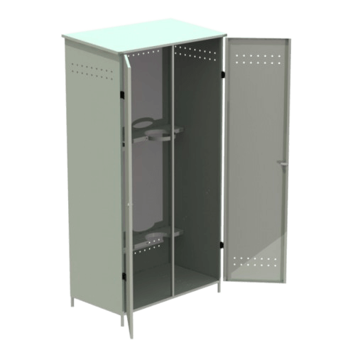 Шкаф для 2 кислородных баллонов [12666]